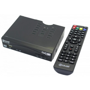 Цифровой эфирный приемник Dcolor DC1301HD DVB-T2