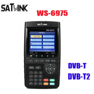 Прибор измерения и настройки эфирного и кабельного тв сигнала DVB-T, DVB-T2 SatLink WS-6975