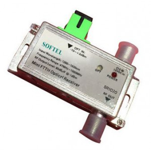 Оптический мини приемник CATV 47-1000 МГц -10дБм Softel SR1020